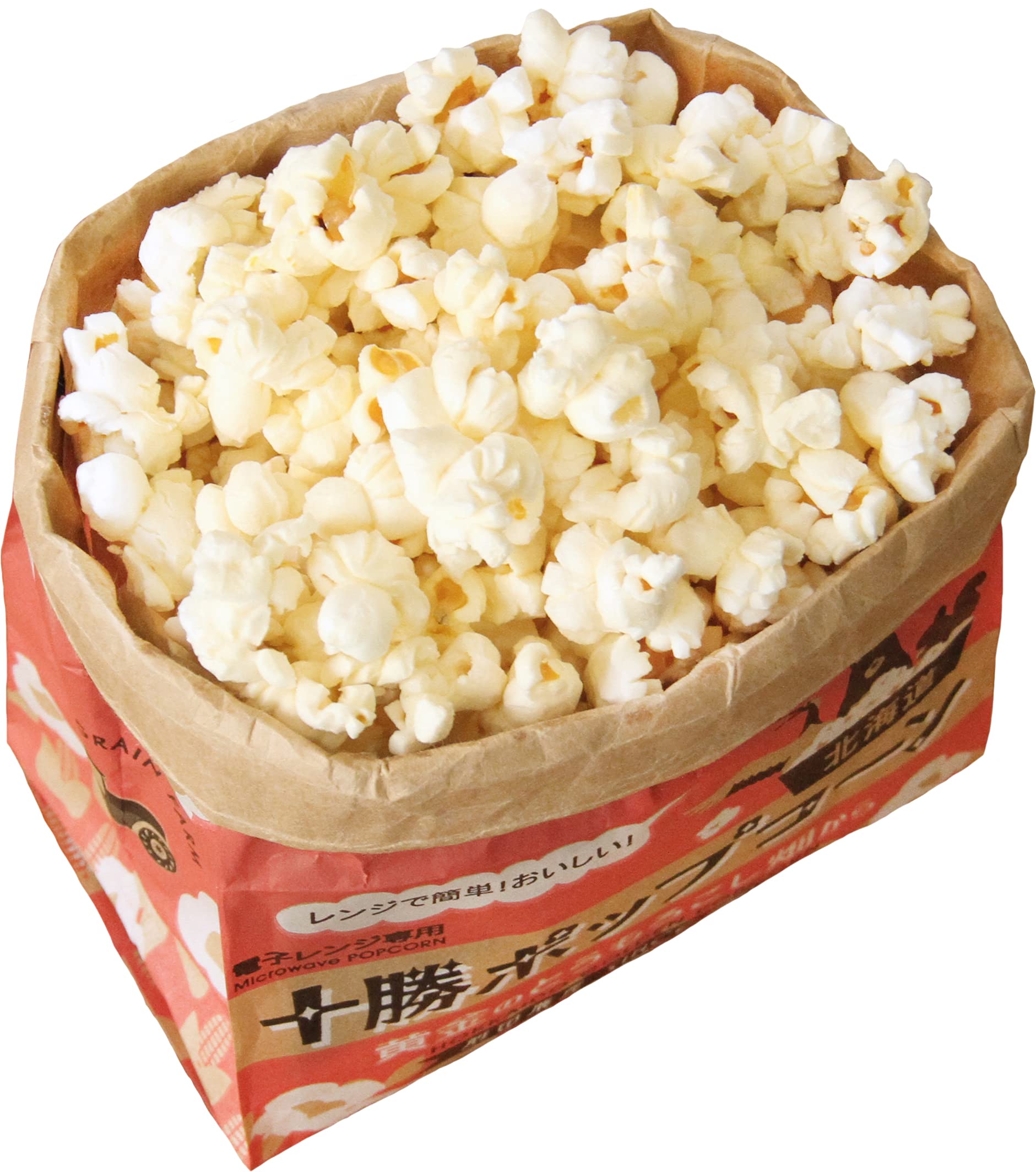 Amazon.co.jp: 【3袋セット】 電子レンジ専用 北海道十勝ポップコーン